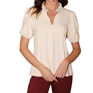 NEW DUFFIELD LANE brooke top in cream